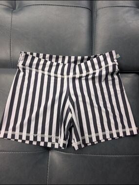 Striped Active Shorts